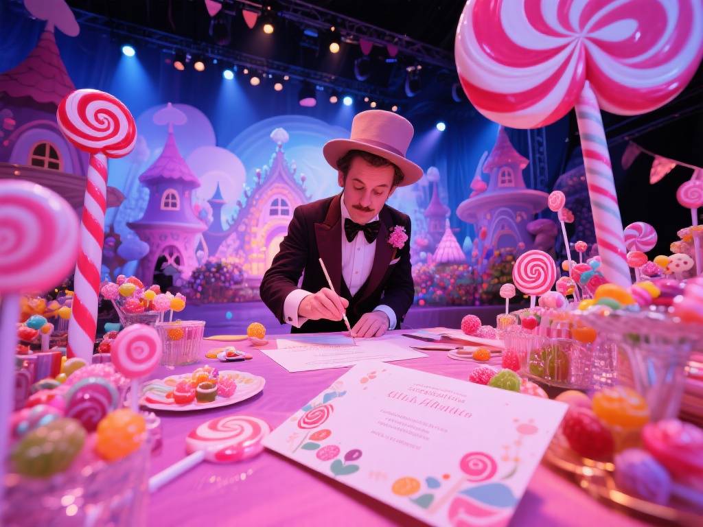 糖果先生的奇幻欢乐派对:甜蜜冒险盛宴
