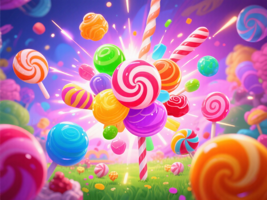 如果你是一个甜品爱好者，对糖果的各种形态充满兴趣，