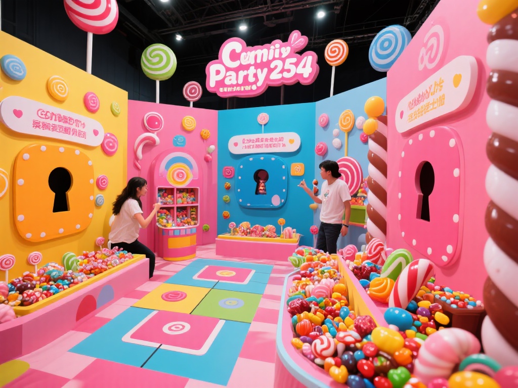 糖果派对254不仅仅是一场静态展览，同时也是一个充