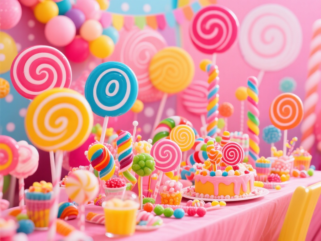 研究发现，糖果派对的色彩设计和甜蜜气氛能够极大地提
