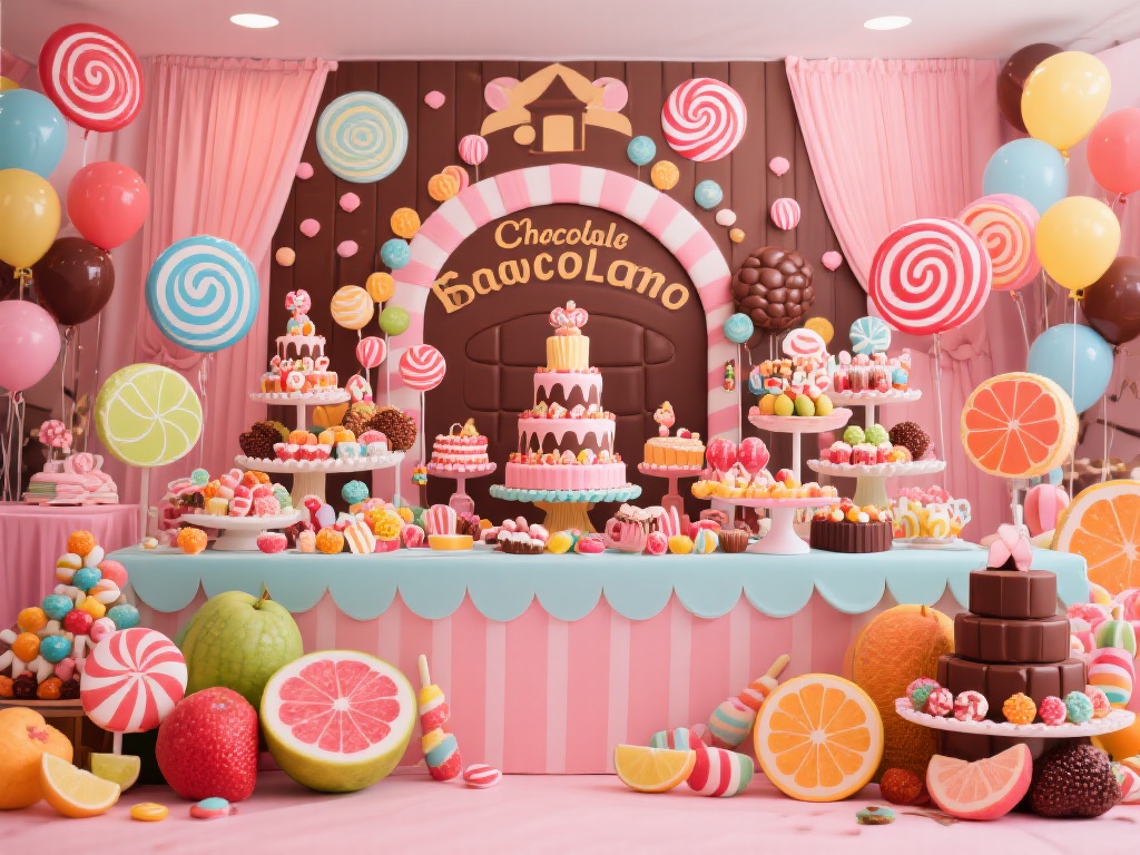 要打造一个令人难忘的糖果派对，首先需要设计一个吸引