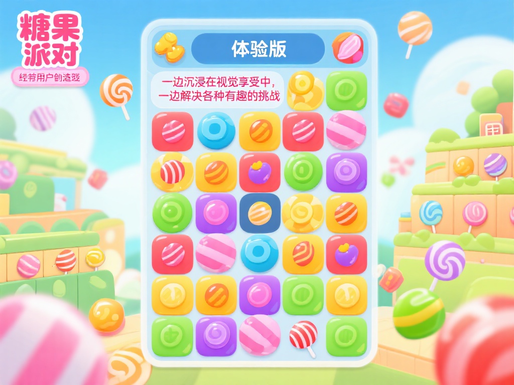 糖果派对体验版是一款专为用户打造的经典休闲类游戏，