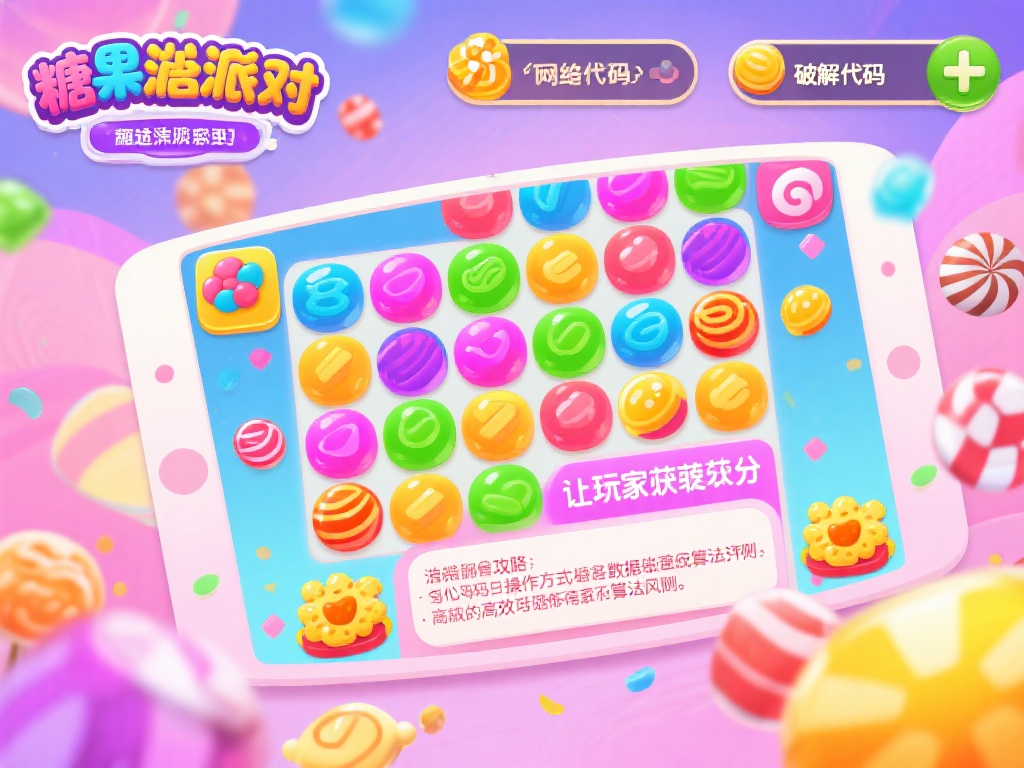 糖果派对代码破解实用技巧详细教程 糖果派对是一款趣味性极强的消消乐类游戏,以其色彩斑