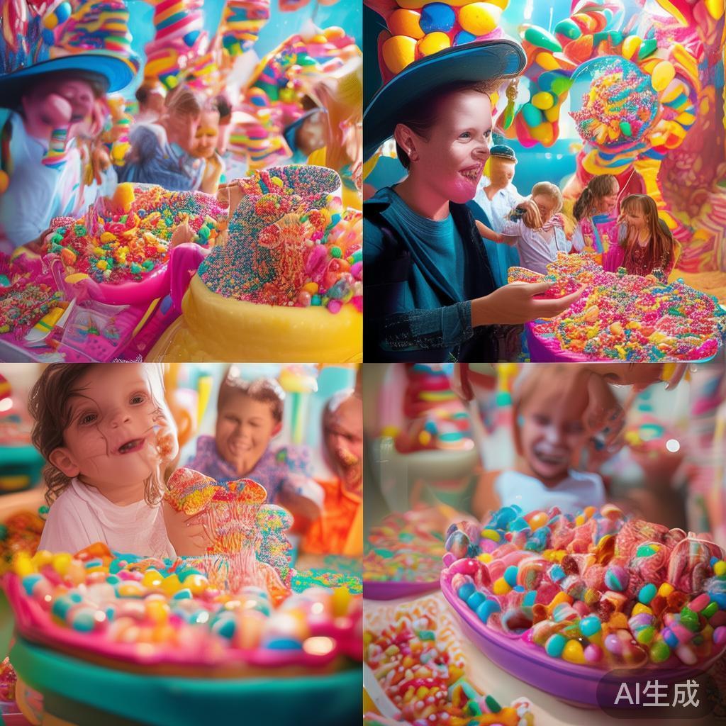 这篇文章的核心主题围绕“糖果派对的精彩瞬间”展开，