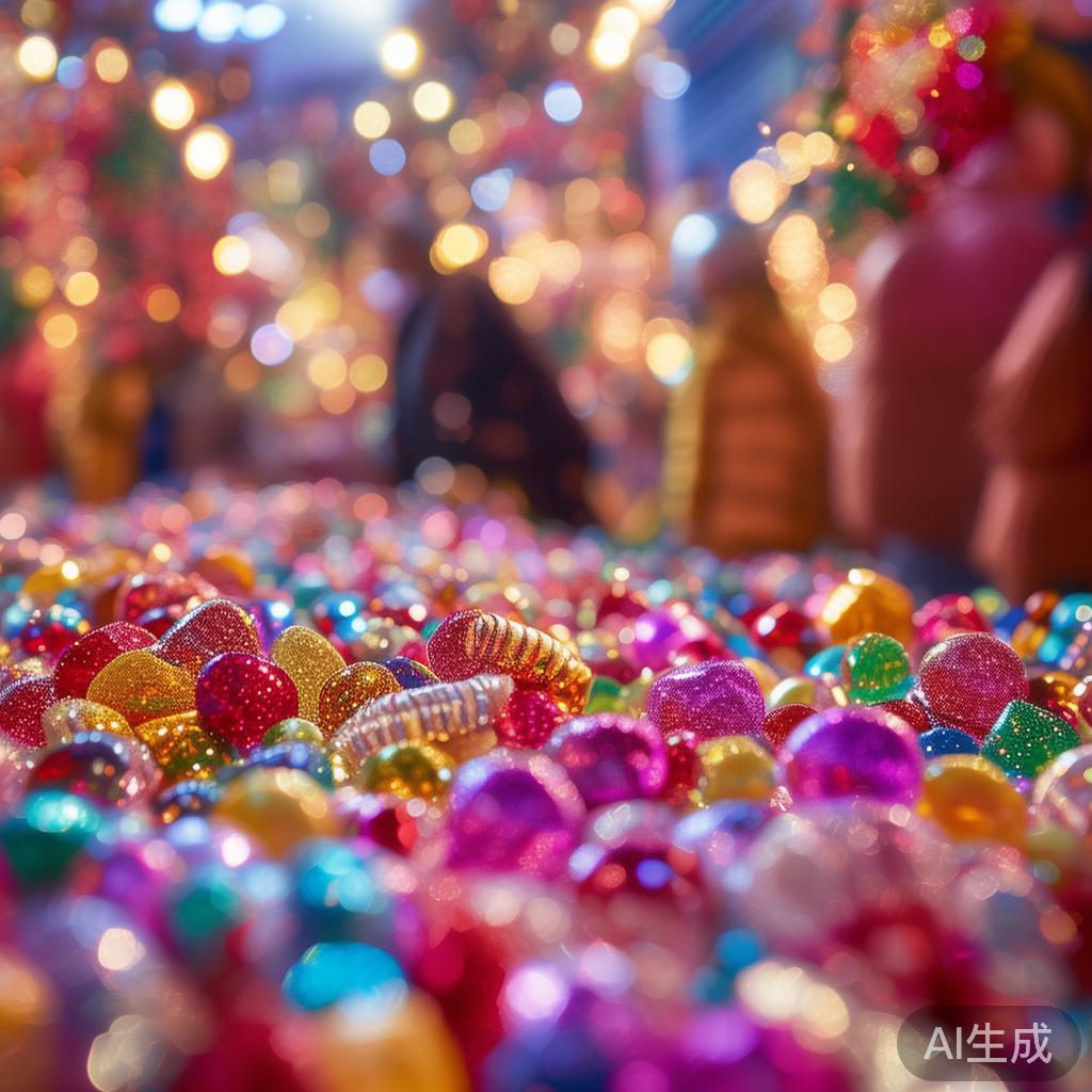 本次活动的核心内容围绕“领糖果”展开，糖果不仅是新