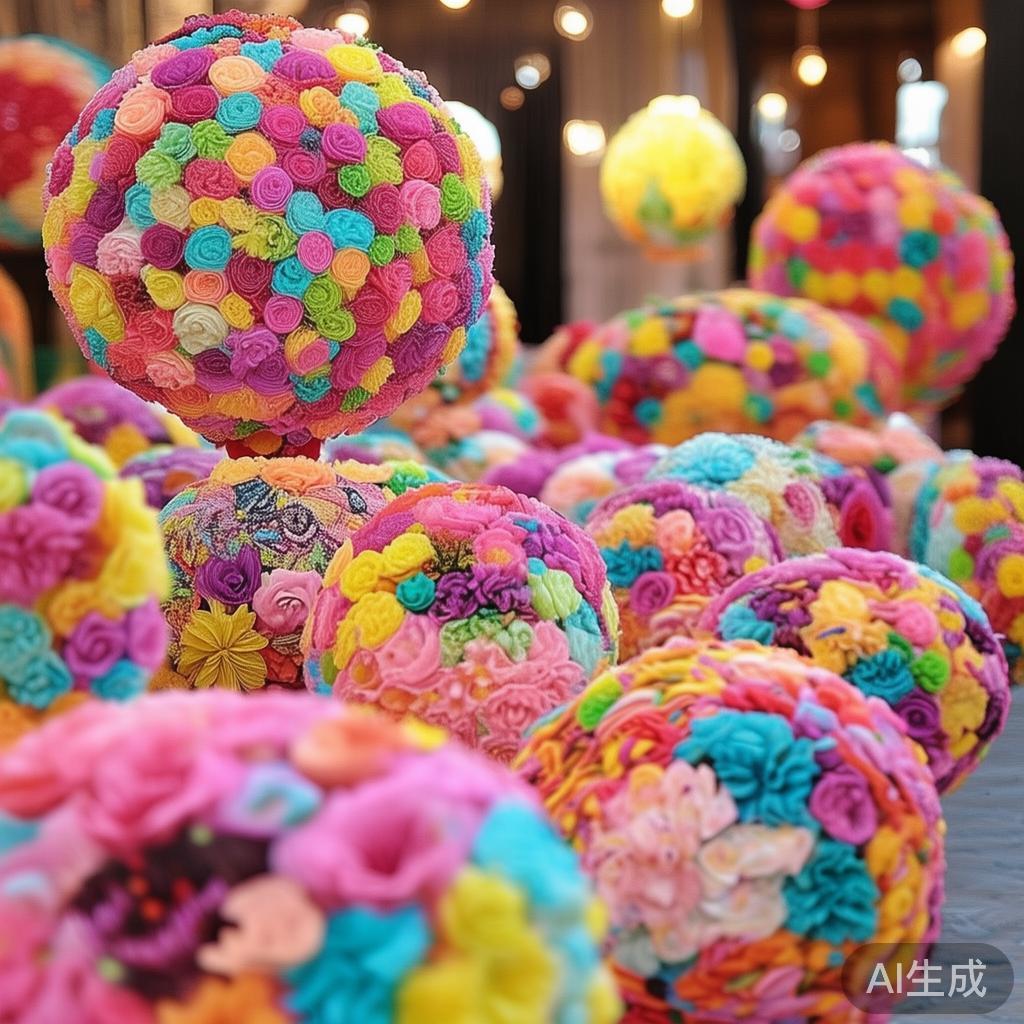 在现代派对策划与装饰设计中，花球作为不可或缺的元素